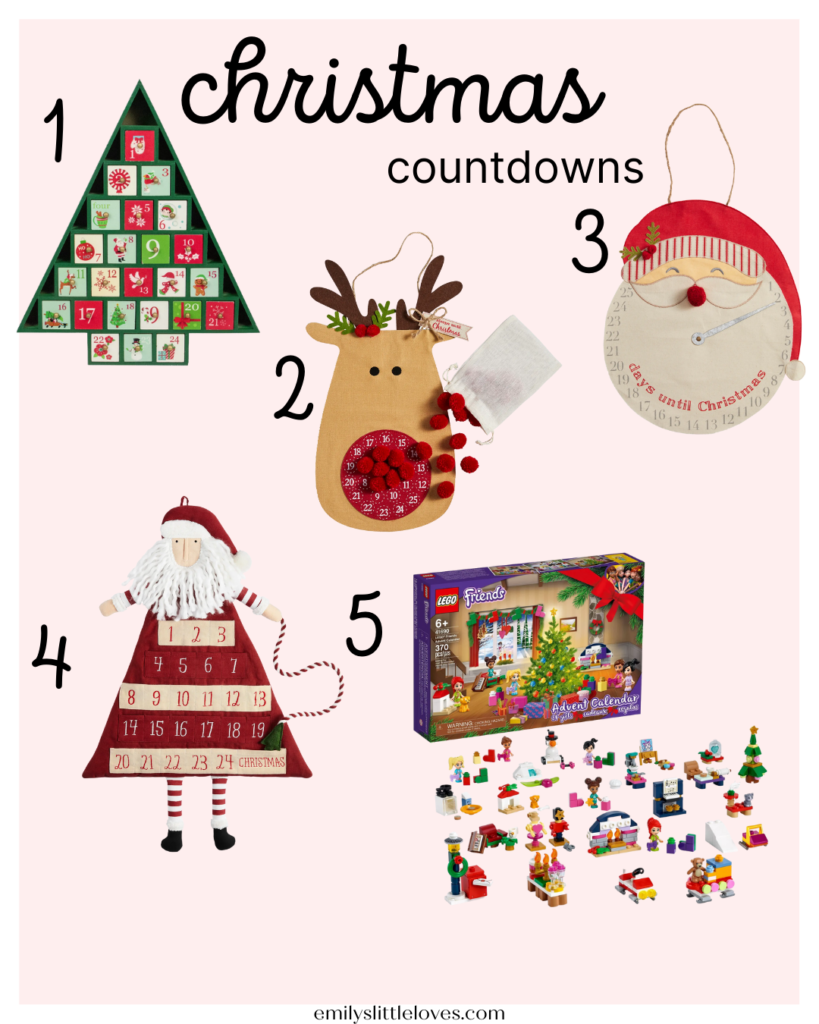 christmas countdown ideas