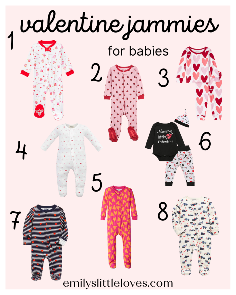 Valentine Pajamas for Baby