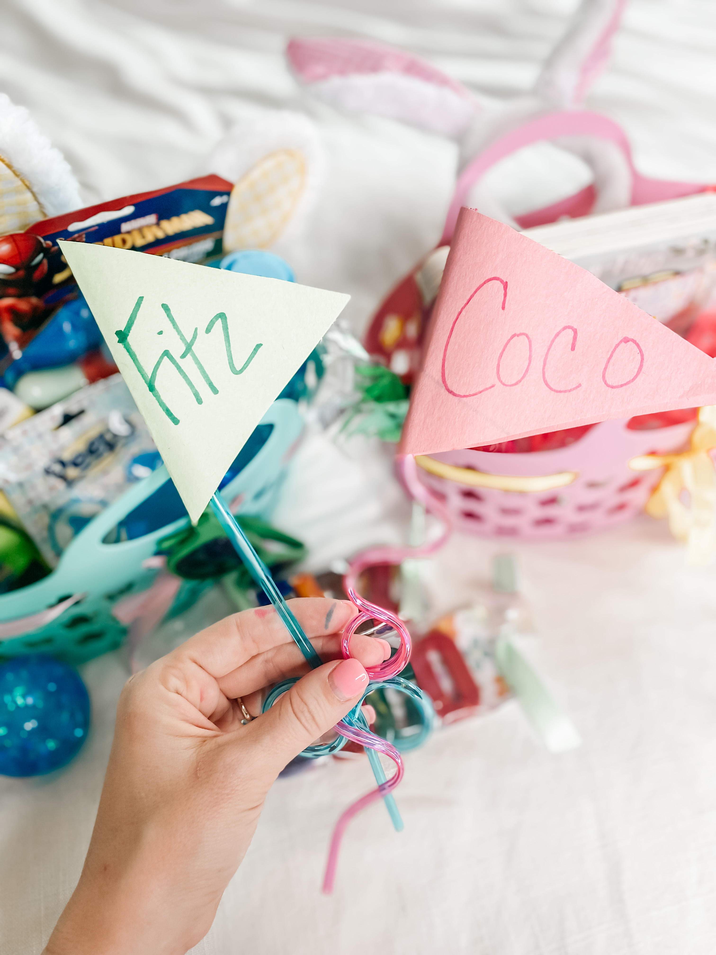 easter basket banners